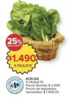 Carrefour - Acelga