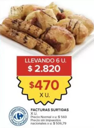 Carrefour - Facturas Surtidas