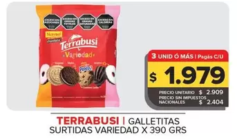 Terrabusi - GALLETITAS SURTIDAS VARIEDAD