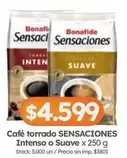 Bonafide - Café torrado SENSACIONES Intenso o Suave