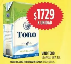 Toro - VINO TORO BLANCO