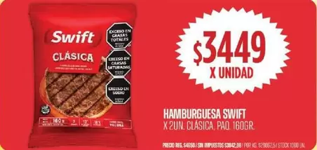 Swift - Hamburguesa Clásica