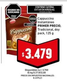 Primer - Cappuccino Instant ilde neo