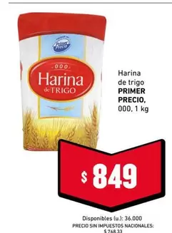 Primer - Harina de trigo PRIMER PRECIO