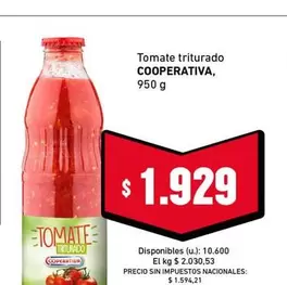 Tomate triturado