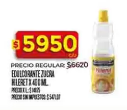 Hileret - EDULCORANTE ZUCRA