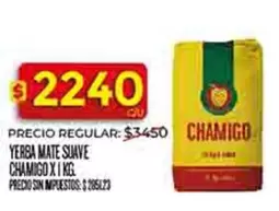 Chamigo - YERBA MATE SUAVE