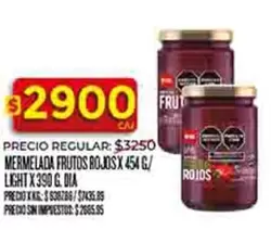Dia - MERMELADA FRUTOS ROJOS