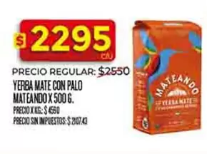 YERBA MATE CON PALO