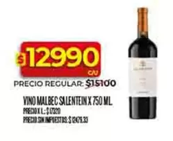 Salentein - VINO MALBEC