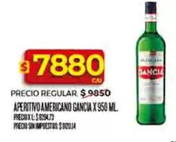 Gancia - APERITIVO AMERICANO