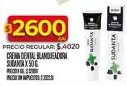 CREMA DENTAL BLANQUEADORA
