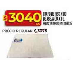 Nido - TRAPO DE PISO NIDO DE ABEJA DIA X 1 U.
