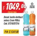 Desod Jardin Antibact selecc Crem 900cc Cod. 57318/57316