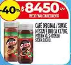 Nescafé - CAFÉ ORIGINAL / SUAVE