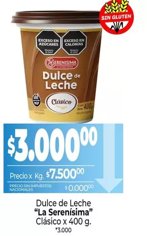 La Serenísima - Dulce de Leche Clásico