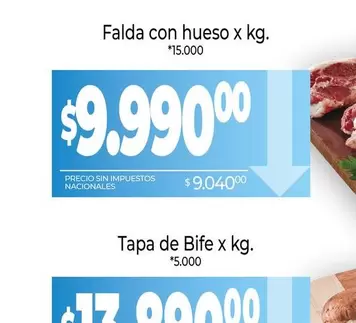X$ - Falda con hueso