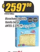 Exquisita - Bizcochuelo