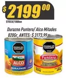 Alco - Durazno Puntero/ Mitades