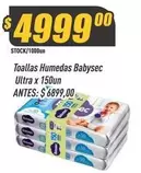 Babysec - Toallas Húmedas Ultra