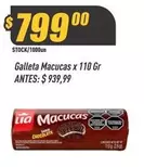 Lia - Galleta Macucas