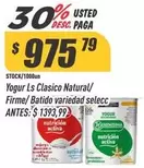Variedad - Yogur Ls Clasico Natural/ Firme/ Batido variedad selecc