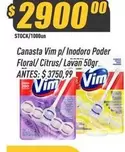 Vim - Canasta  p/ Inodoro Poder
