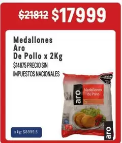 Aro - Medallones De Pollo