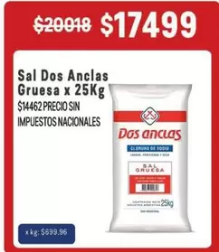 Dos Anclas - Sal Gruesa
