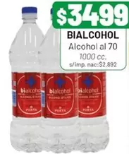 Bialcohol - Alcohol al 70