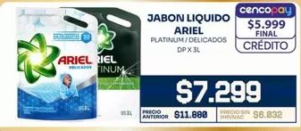 Ariel - JABON LIQUIDO