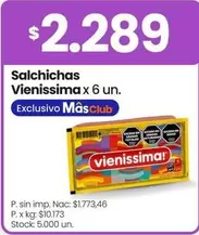 Vienissima - Salchichas