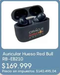 Red Bull - Auricular Hueso RB-EB210