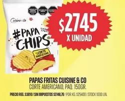 Cuisine - Papas Chips