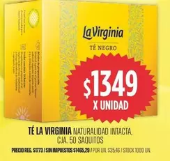 La Virginia - TÉ NEGRO