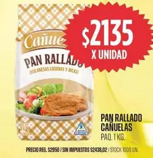 cañuelas - PAN RALLADO
