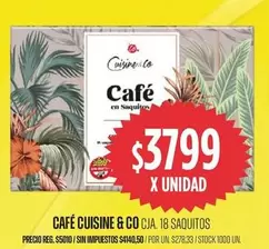 Cuisine - Café