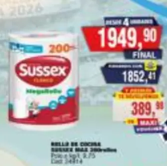 Sussex - Rollo de Cocina