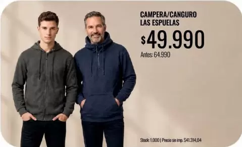 CAMPERA/CANGURO