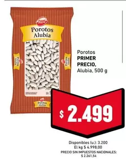 Primer - Porotos Alubia