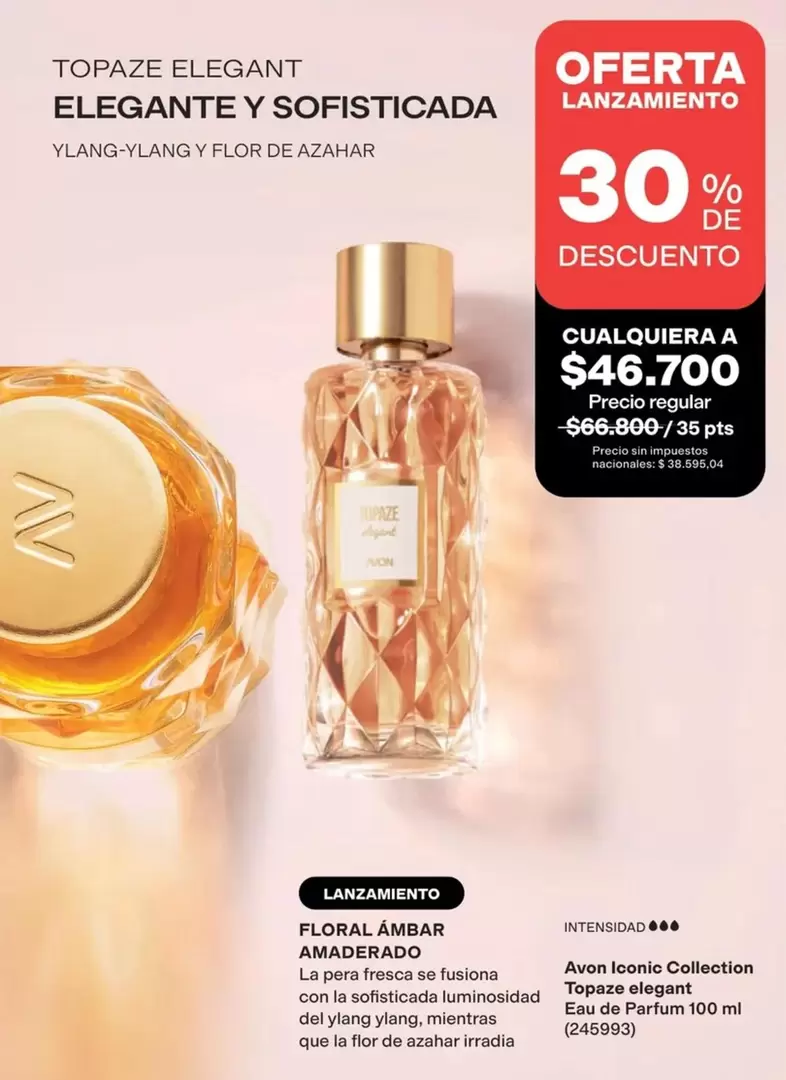 Avon - Topaze Elegant Eau de Parfum