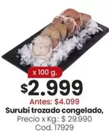 X$ - Surubí trozado congelado