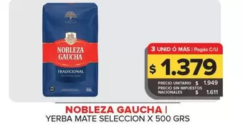 Nobleza Gaucha - Yerba Mate Seleccion