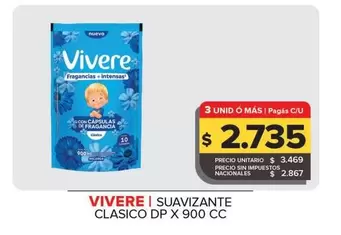 Vivere - Suavizante Classico DP