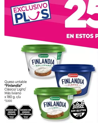 Finlandia - Queso untable