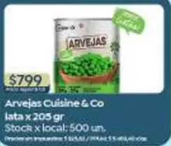 Cuisine - Arvejas