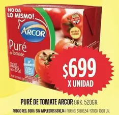 Arcor - Puré de Tomate