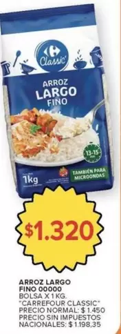 Carrefour - ARROZ LARGO FINO