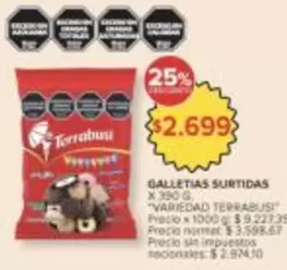 Terrabusi - GALLETITAS SURTIDAS