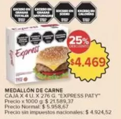 X$ - Medallón de Carne